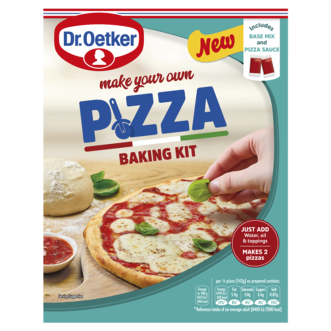 Dr. Oetker Make Your Own Pizza Baking Kit 4x440g
