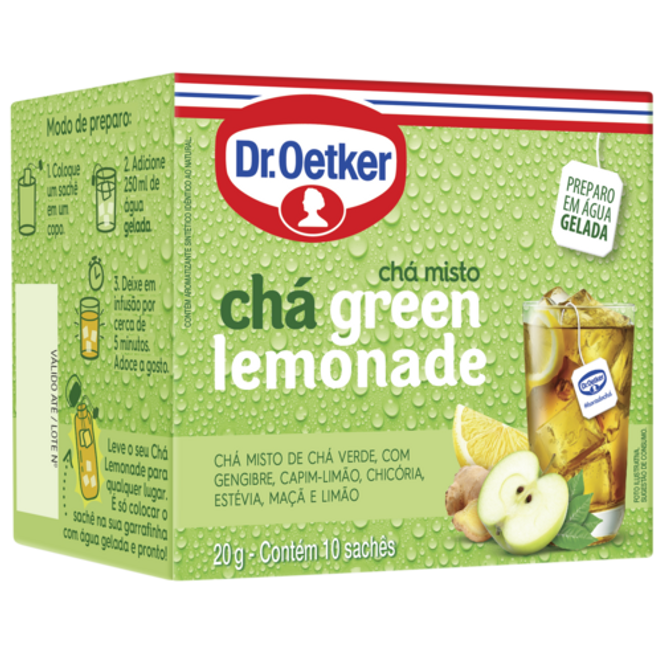 Dr. Oetker Chá Green Lemonade