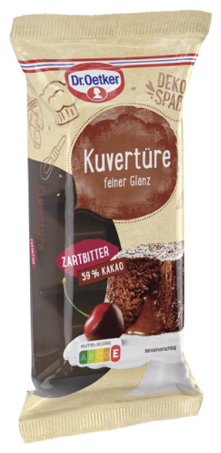 Dr. Oetker Kuvertüre Zartbitter