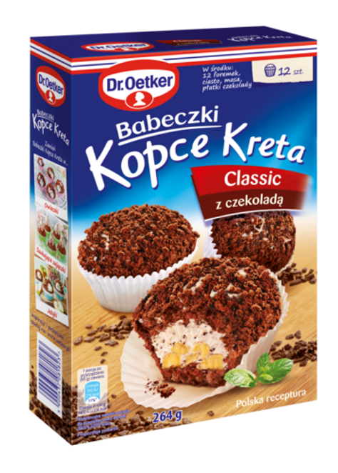 Dr. Oetker Babeczki Kopce Kreta