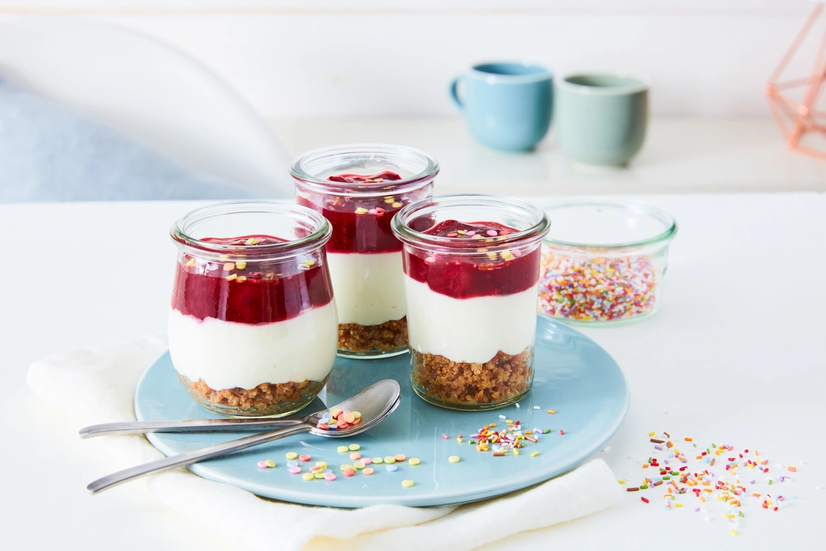 Kuchen-Klassiker im Dessertglas