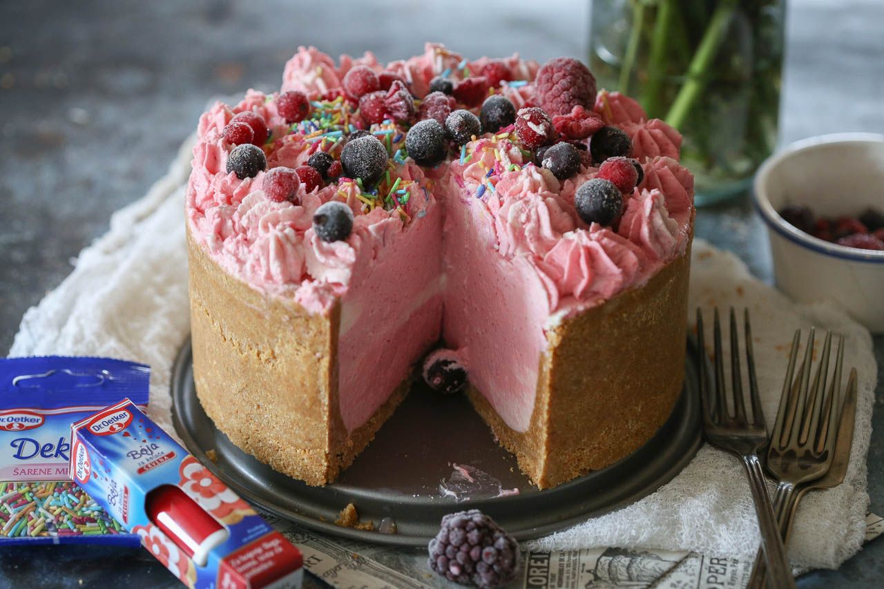 Roze Cheesecake