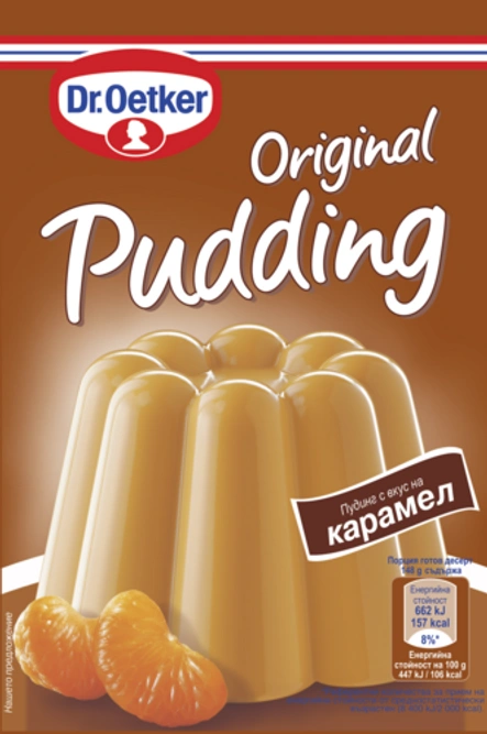 Oригинален пудинг карамел Dr. Oetker