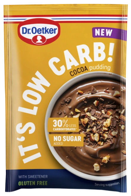 Dr. Oetker It’s Low Carb! Pudinga s kakavom