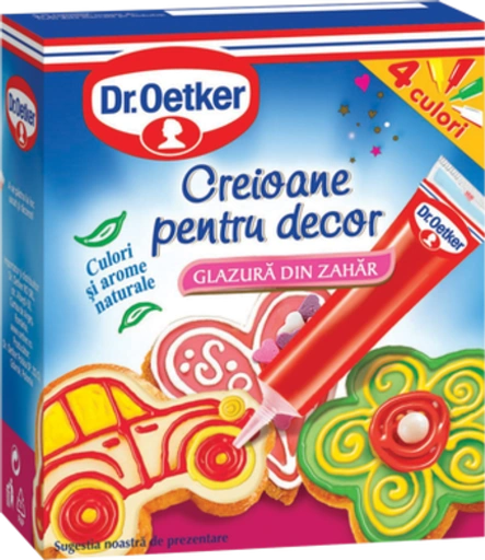 Creioane pentru decor Dr. Oetker - 1 creion alb