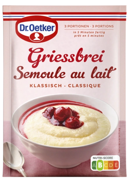 Semoule au lait classique de Dr. Oetker