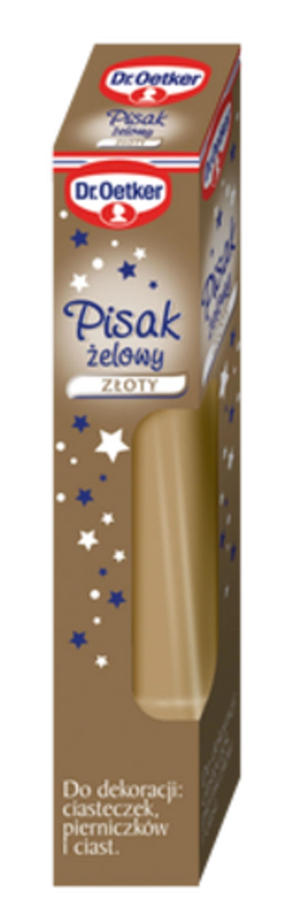 Pisaka żelowego złotego Dr. Oetkera