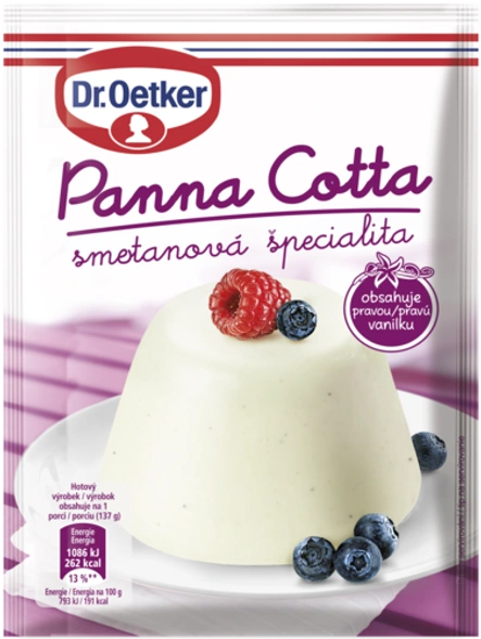 Dr. Oetker mišinio desertui “Panna Cotta”