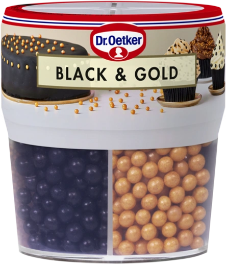 Dr. Oetker Black & Gold eller andet krymmel.