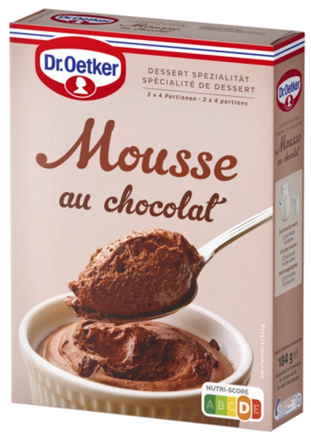 di Mousse al cioccolato Dr. Oetker  (2 buste)