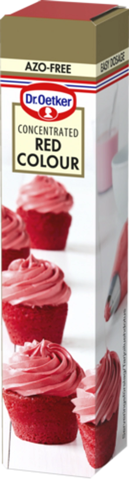 Dr. Oetker Punaista geeliväriä