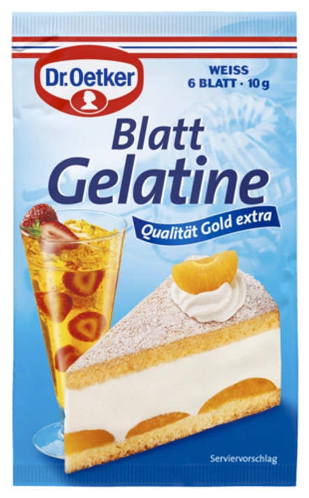 Gelatină foi Dr. Oetker