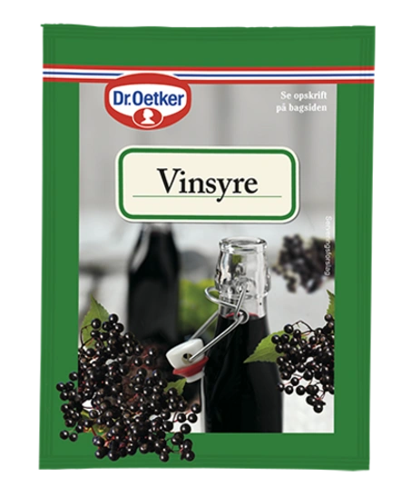 Dr. Oetker Vinsyre (evt.)