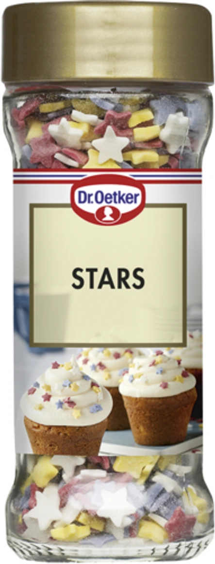 Dr. Oetker Tähti Koristekuvioita
