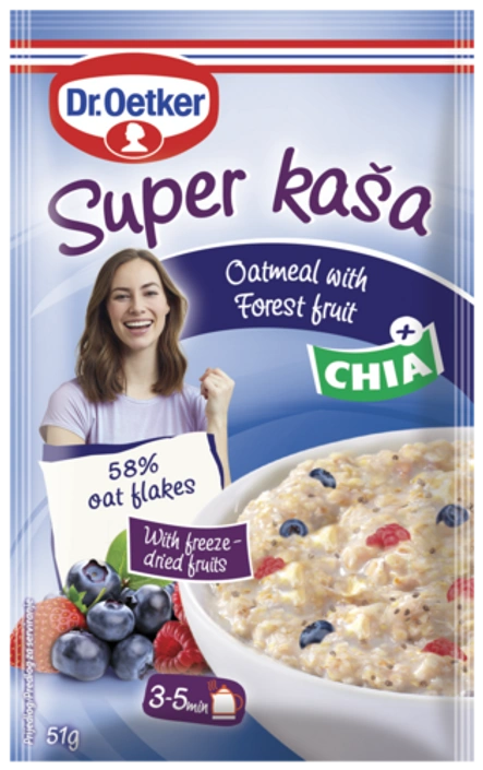 Dr. Oetker Super kaša sa šumskim voćem i chia sjemenkama