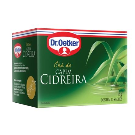 Chá de Capim Cidreira Dr. Oetker