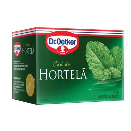 Chá Hortelã Dr. Oetker