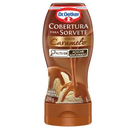 Cobertura para Sorvete Caramelo Dr. Oetker