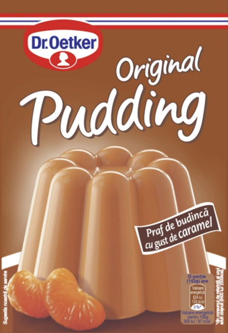 Pudding cu gust de caramel Dr. Oetker