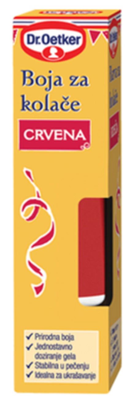 Dr. Oetker Crvene boje za kolače