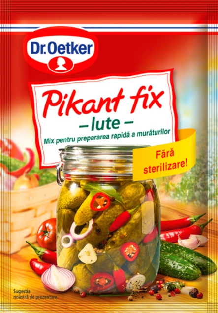 Pikant fix iute Dr. Oetker sau Pikant Fix cu Verdețuri