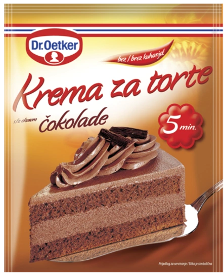 Dr. Oetker Kreme za torte od čokolade