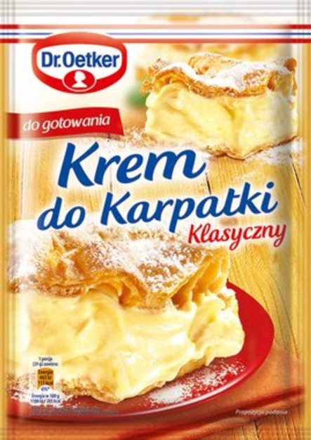 Kremu do Karpatki klasycznego Dr. Oetkera