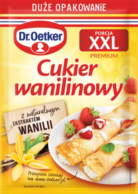 Cukru wanilinowego XXL Dr. Oetkera