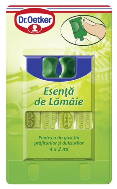 Esență lămâie Dr. Oetker - fiole (picături din fiolă)