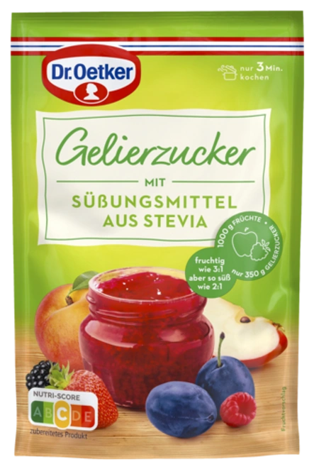Dr. Oetker Želirni šećer sa zaslađivačem iz stevije (175 g)