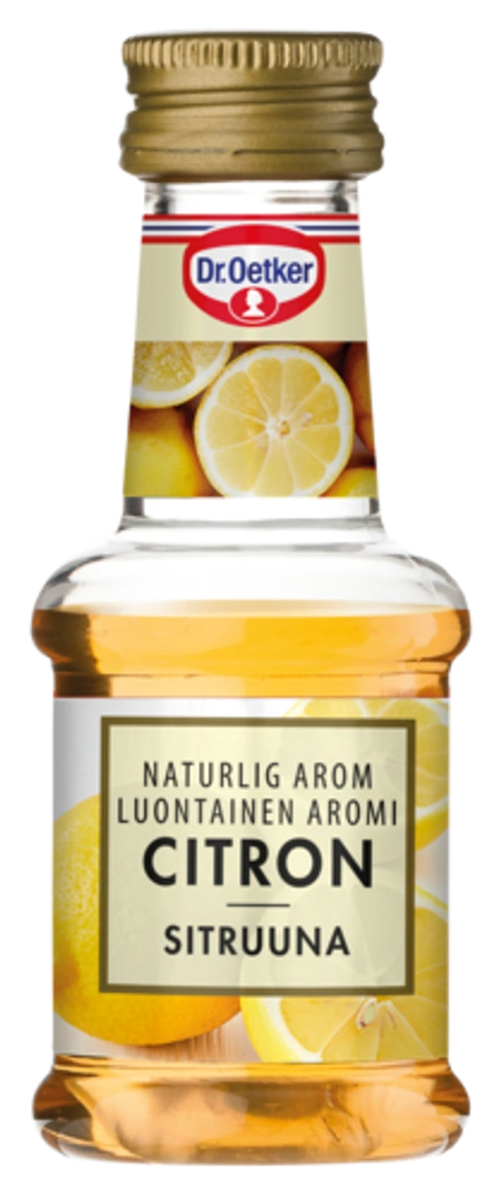 Dr. Oetker Naturlig Citronaroma (eller citronsaft fra 1/2 citron)