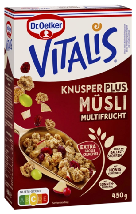 Dr. Oetker Vitalis hrskavi multi voćni musli