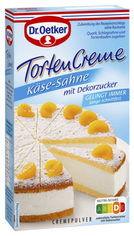 Dr. Oetker Tortencreme Käse-Sahne