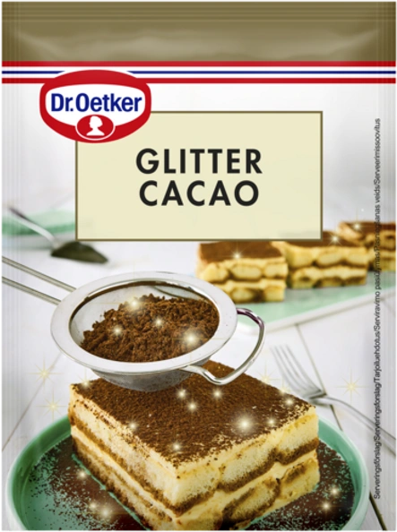 Dr. Oetker Glitter Cacao -glitterkaakaojauhetta