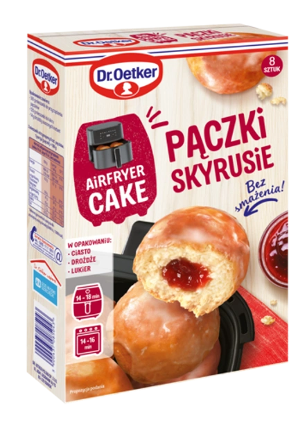Pączków Skyrusi Airfryer Cakes Dr. Oetkera