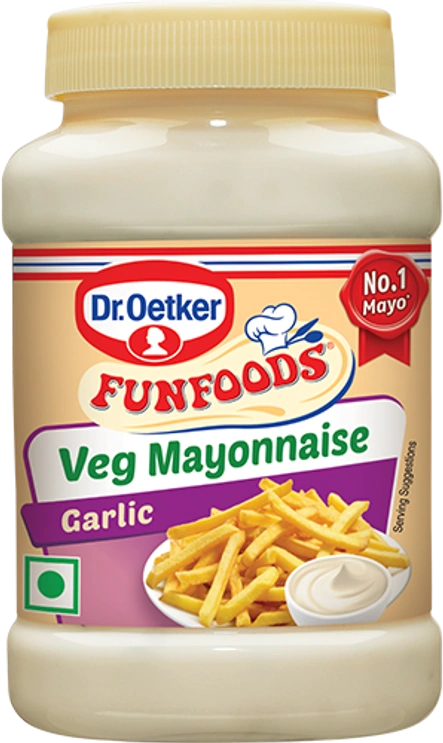 Dr. Oetker FunFoods Veg Mayonnaise Garlic (4 tbsp)