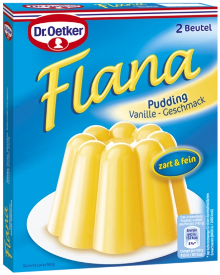 Dr. Oetker Flana Vanille-Geschmack (2 Beutel)