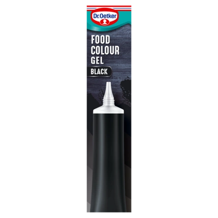 Dr. Oetker Black Food Colour Gel (1 tube / 10g)