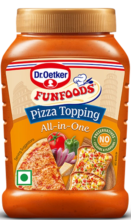 Dr. Oetker FunFoods Pizza Topping All in One