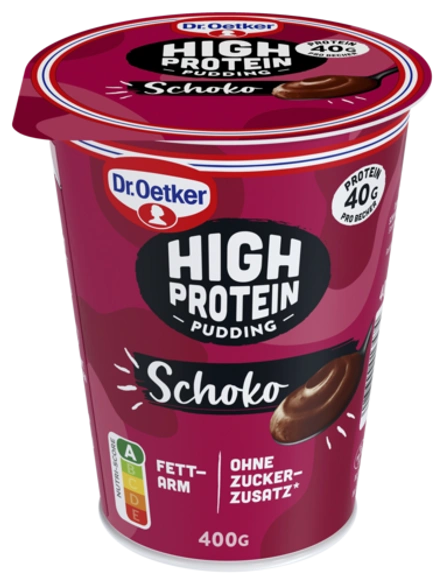 Dr. Oetker High Protein-Pudding Schoko
