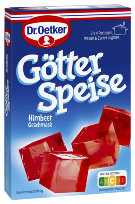 Dr. Oetker Götterspeise Himbeer-Geschmack