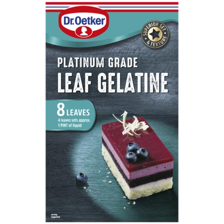 Dr. Oetker Platinum Grade Leaf Gelatine