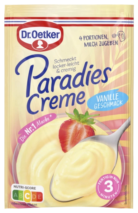 крем Парадиз ванилия Dr. Oetker