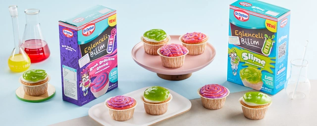 Eğlenceli Bilim Serisi ile Çocuklar Cupcake Hazırlarken Hem Eğleniyor Hem Öğreniyor