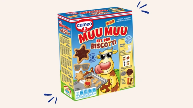 L’ora della merenda diventa ancora più felice con il Kit per Biscotti Muu Muu