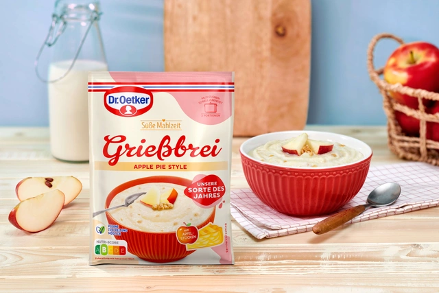 Grießbrei trifft Apple Pie