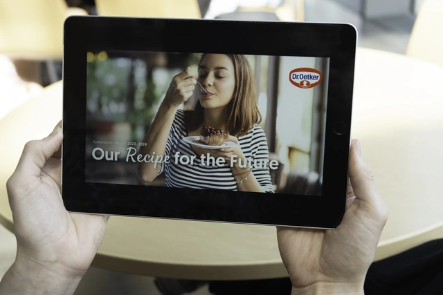 Our Recipe for the Future: Dr. Oetker Sustainability Report 2023/2024