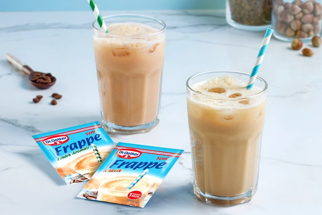 Dr. Oetker’den Yine Bir İlk; Klasik ve Fındık Aromalı Frappeler!